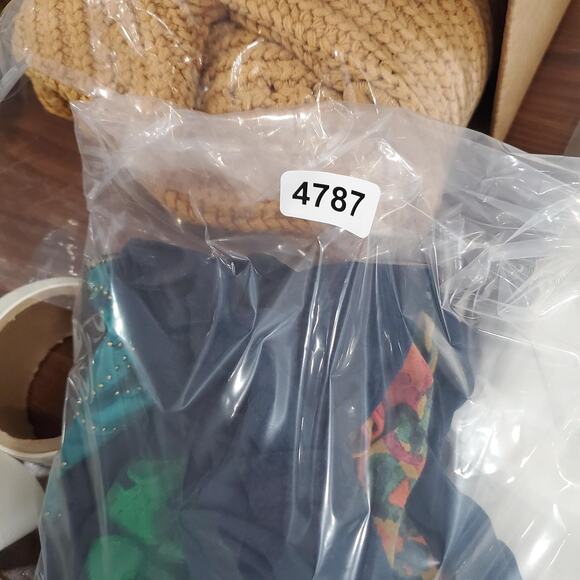 Desigual Tunic Shirt Womens Small Blue Long Sleeve Asym Hem Floral Boho - Picture 6 of 6